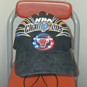 NBA Champions Black and Red Cap